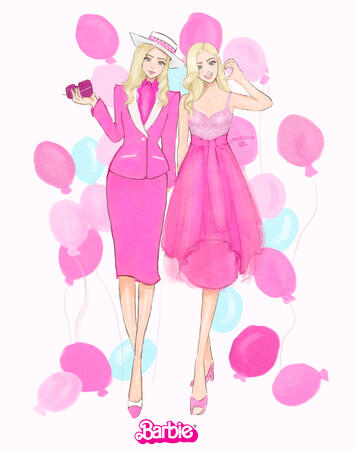 Barbie Fashion Drawing