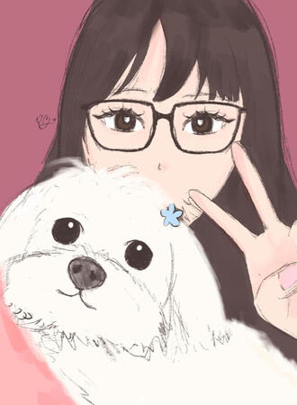 Namie &amp; I (portrait sketch)