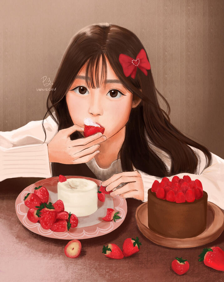 Strawberry Cake